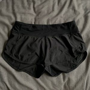 Black Lululemon Athletic Shorts